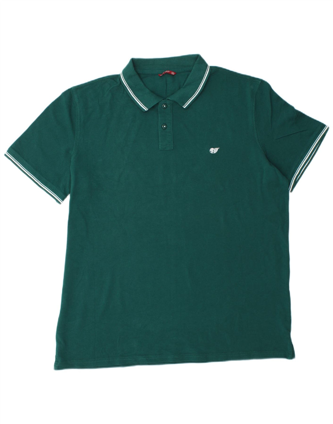 Carrera Mens Polo Shirt 2XL Green Cotton