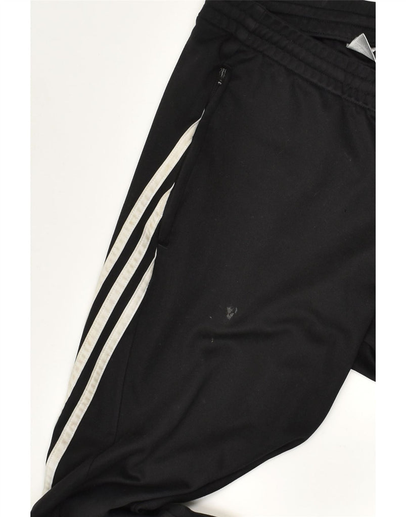 ADIDAS Mens Tracksuit Trousers Medium Black Polyester | Vintage Adidas | Thrift | Second-Hand Adidas | Used Clothing | Messina Hembry 