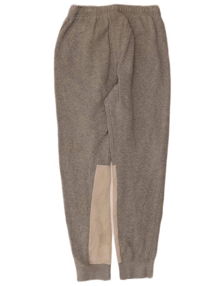 Nike Mens Tracksuit Trousers Joggers Small Grey Colourblock Cotton