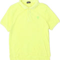 BLAUER Womens Polo Shirt UK 14 Medium Yellow Vintage Blauer and Second-Hand Blauer from Messina Hembry 