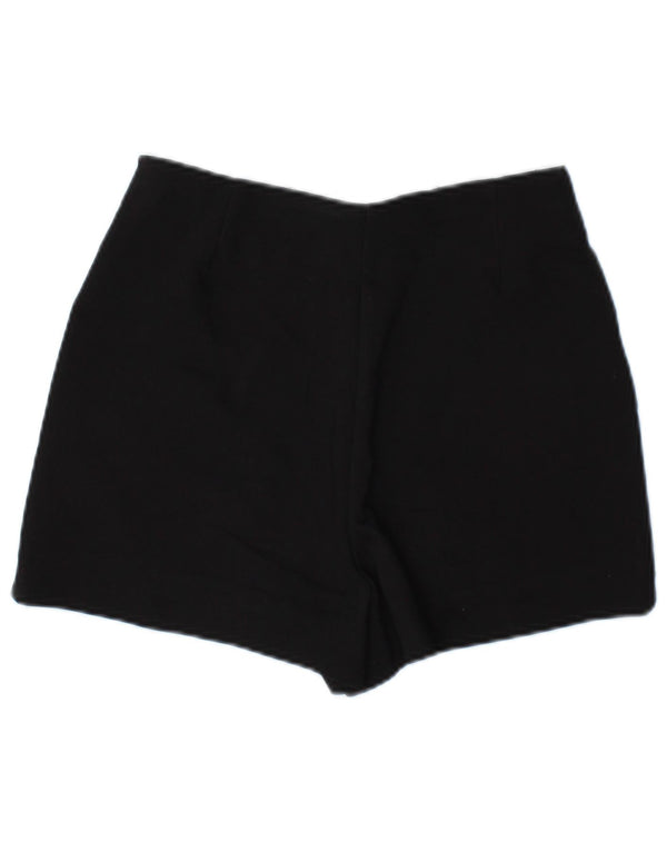 Zara Womens Trafaluc High Waist Casual Shorts Small W26 Black Polyester