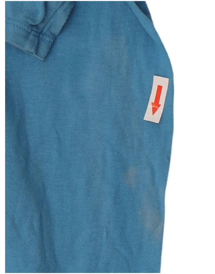Nike Mens Athletic Cut Graphic T-Shirt Top Medium Blue