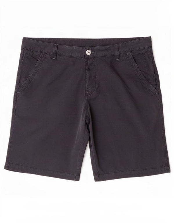 Murphy & Nye Mens Chino Shorts XL W40 Black Cotton