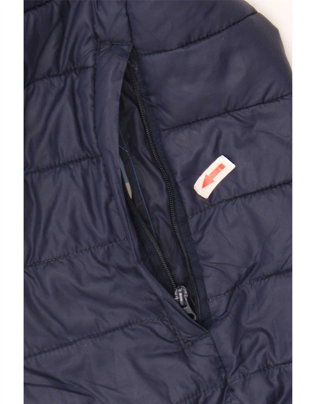 Invicta Womens Hooded Padded Jacket UK 18 XL Navy Blue Nylon