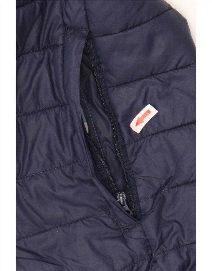 Invicta Womens Hooded Padded Jacket UK 18 XL Navy Blue Nylon