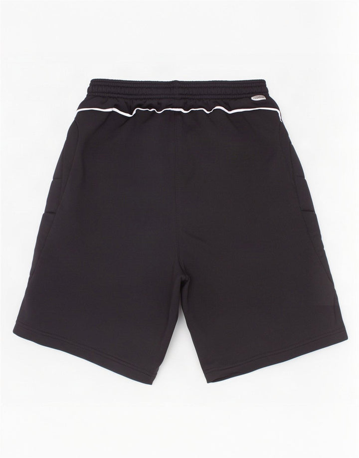 Umbro Boys Graphic Sport Shorts 9-10 Years Black Colourblock Polyester