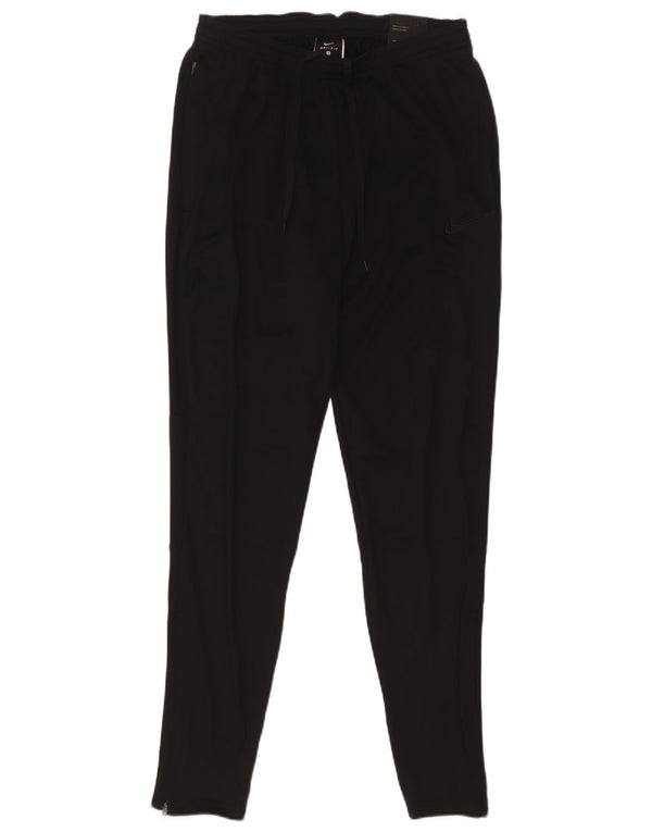 Nike Mens Dri Fit Tracksuit Trousers Small  Black Polyester