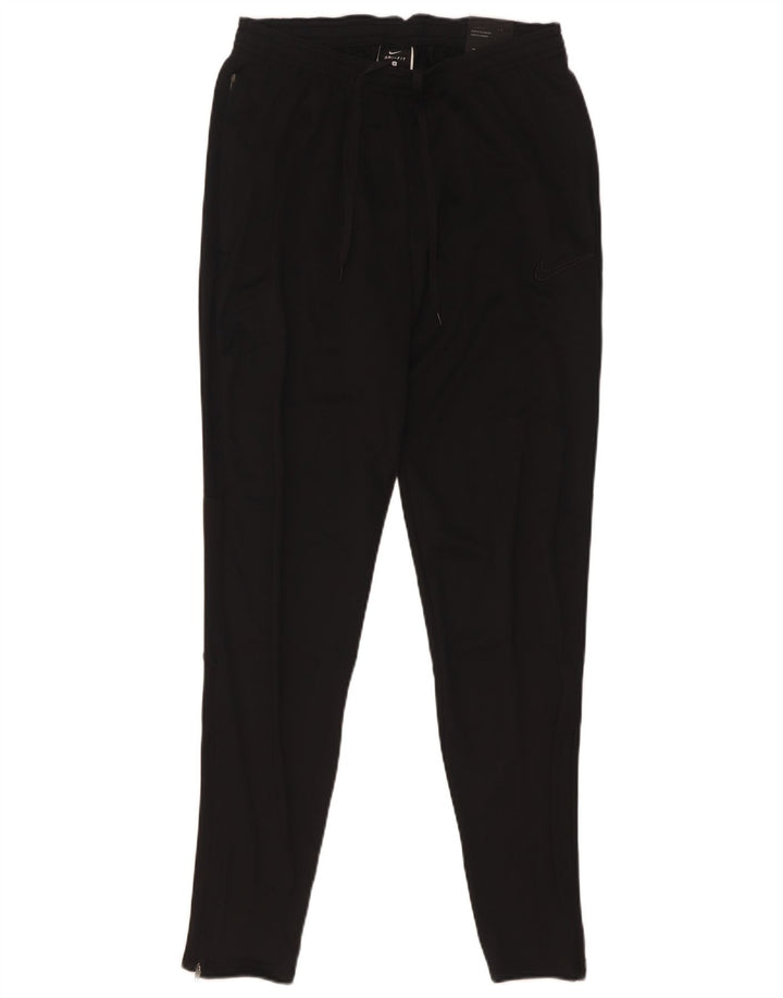 Nike Mens Dri Fit Tracksuit Trousers Small  Black Polyester