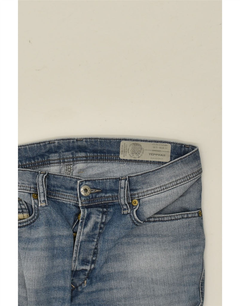 DIESEL Womens Tepphar Carrot Slim Jeans W29 L30  Blue Cotton | Vintage Diesel | Thrift | Second-Hand Diesel | Used Clothing | Messina Hembry 