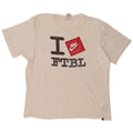 Nike Mens Graphic T-Shirt Top 2XL White Cotton