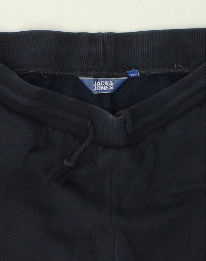 JACK & JONES Boys Tracksuit Trousers Joggers 11-12 Years Blue | Vintage Jack & Jones | Thrift | Second-Hand Jack & Jones | Used Clothing | Messina Hembry 