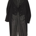 Vintage Mens Tailcoat Blazer Jacket UK 36 Small Black