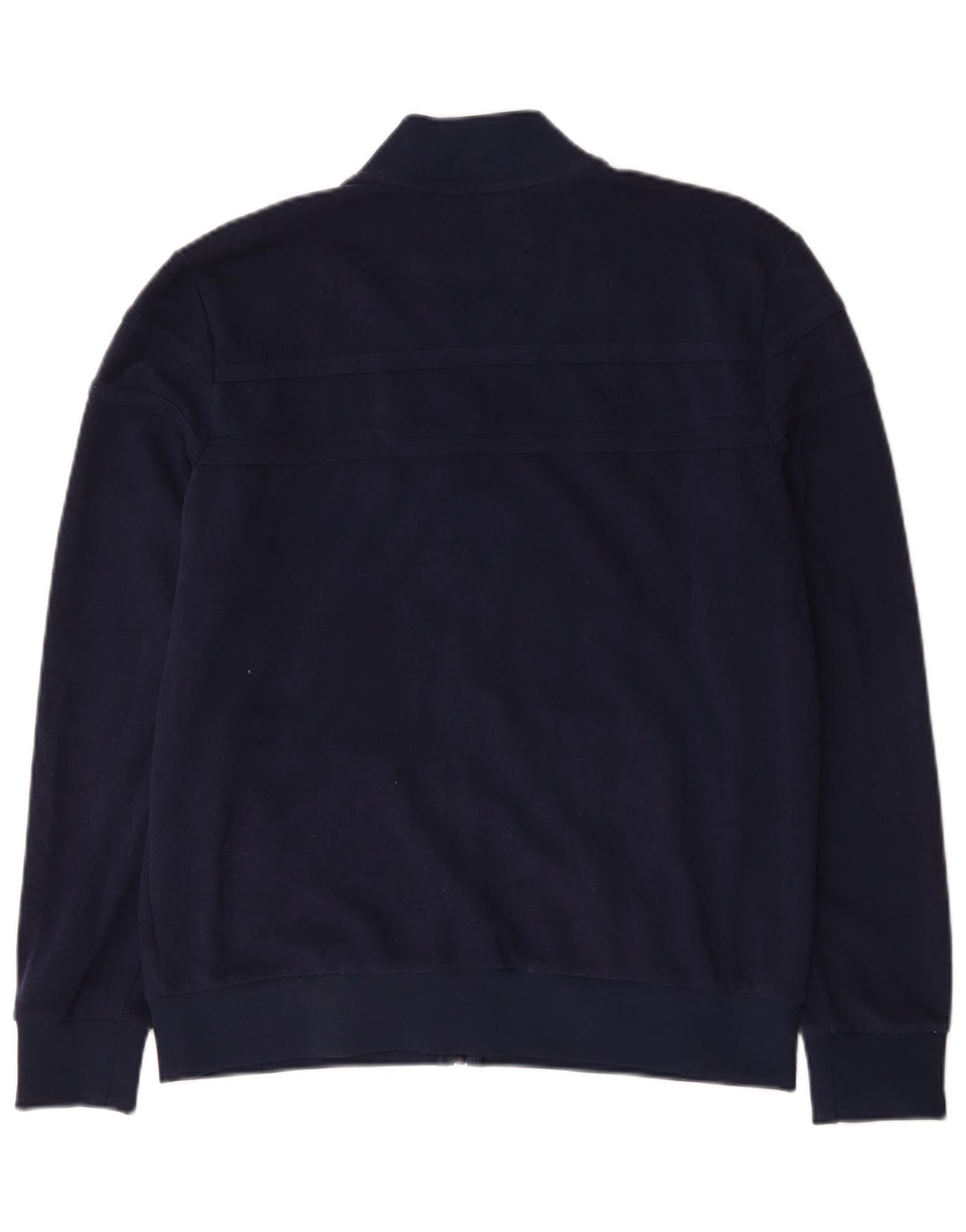 Fila Mens Tracksuit Top Jacket Large Navy Blue Cotton