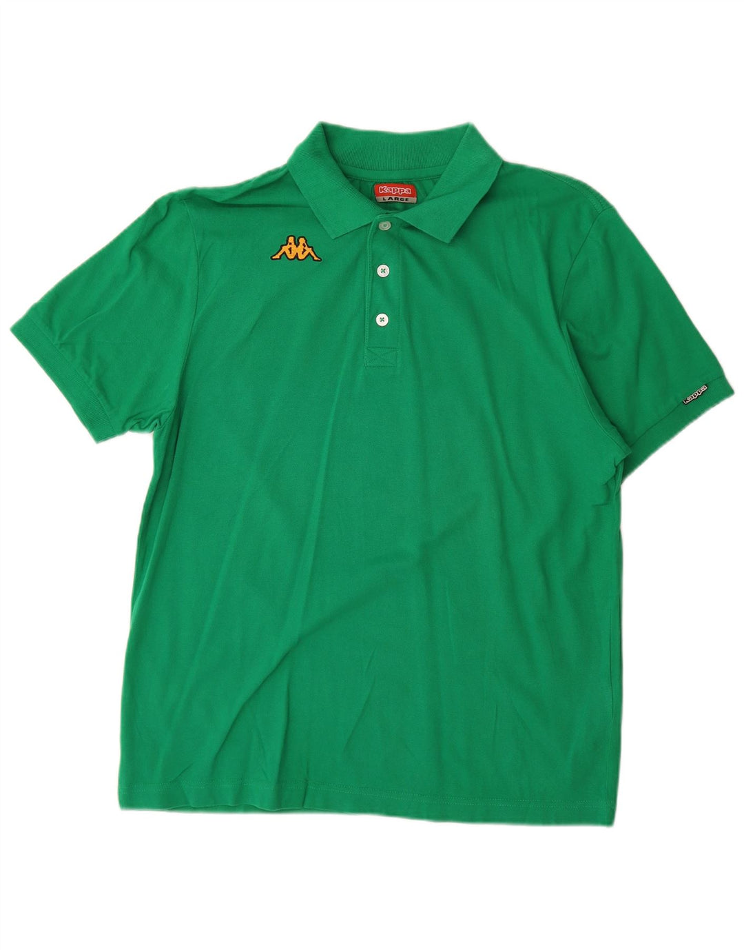 KAPPA Mens Polo Shirt Large Green