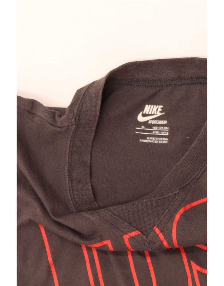 Nike Boys Graphic Vest Top 13-14 Years XL Grey