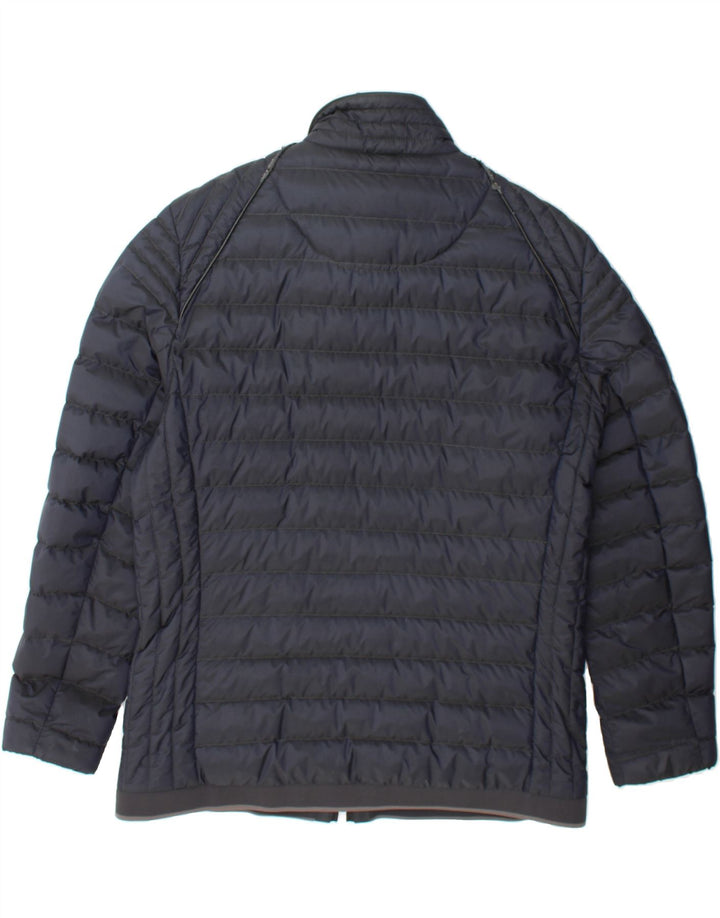 WELLENSTEYN Mens Padded Jacket UK 40 Large Navy Blue Vintage Wellensteyn and Second-Hand Wellensteyn from Messina Hembry 