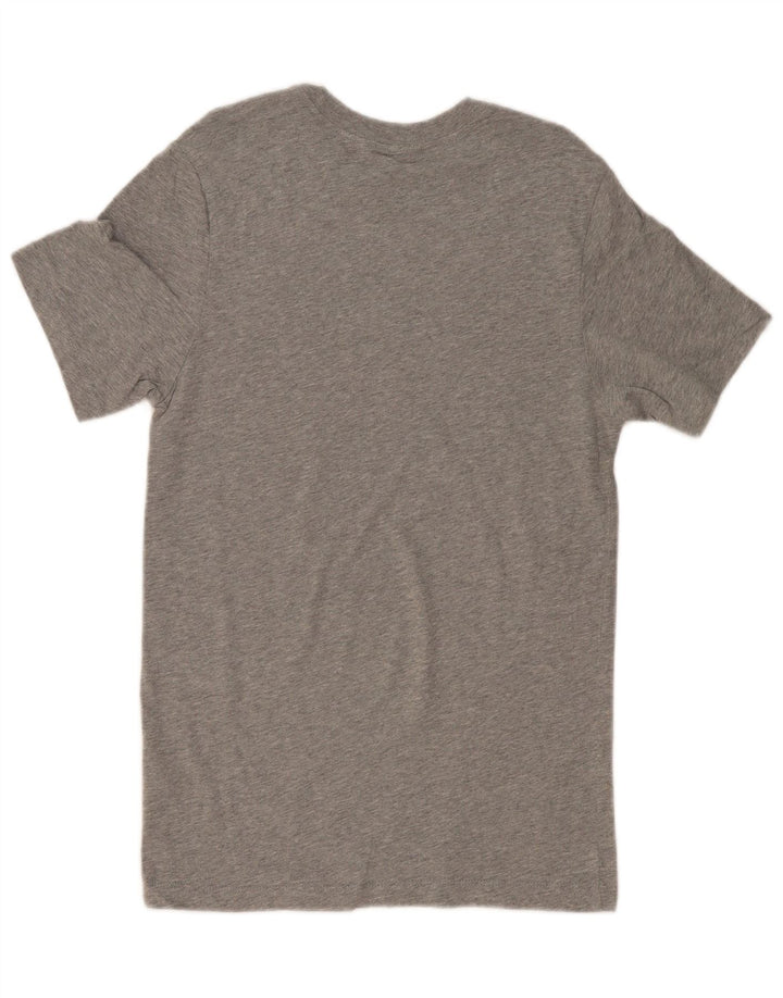 Nike Mens T-Shirt Top Small Grey Cotton