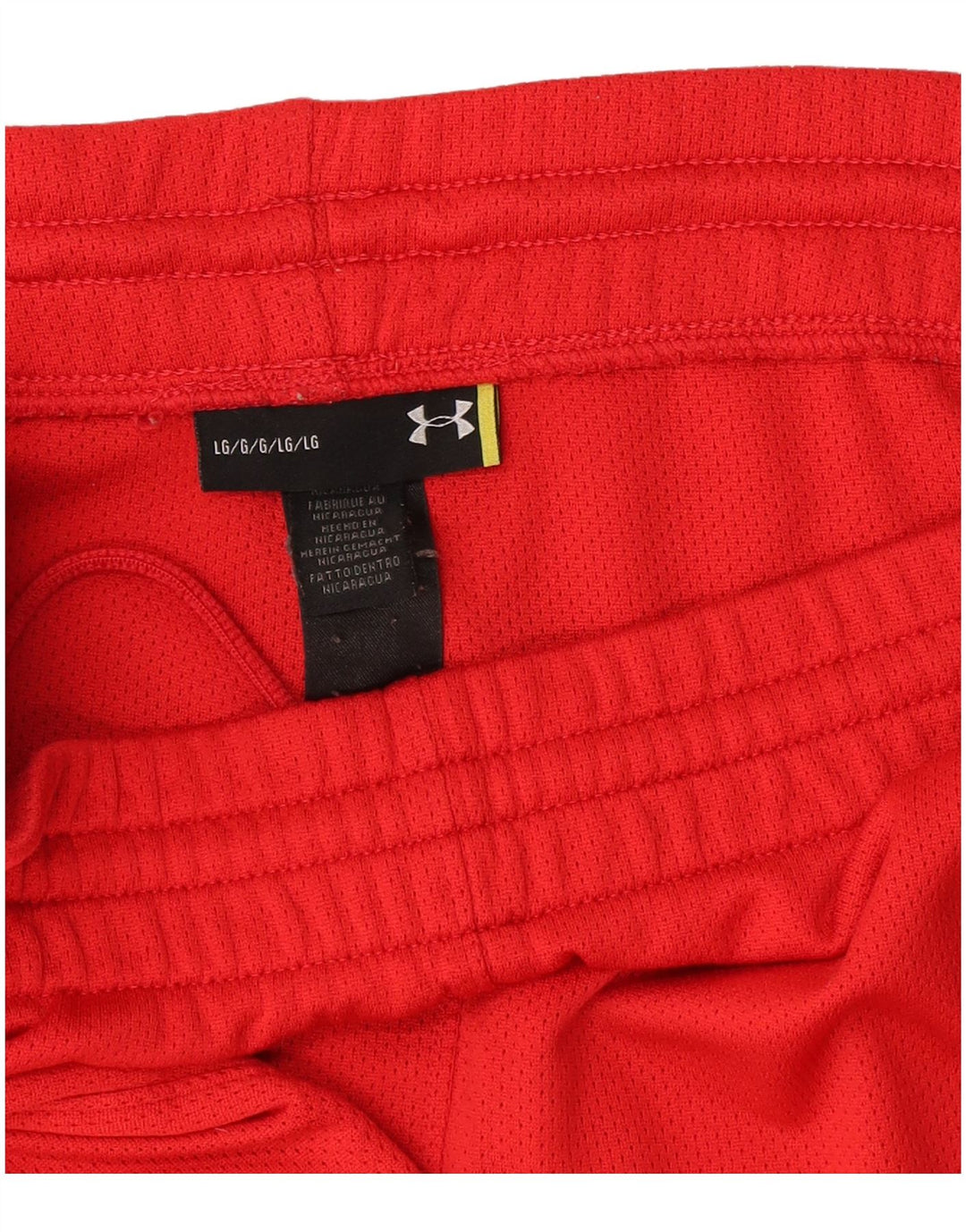 UNDER ARMOUR Mens Sport Shorts Large Red