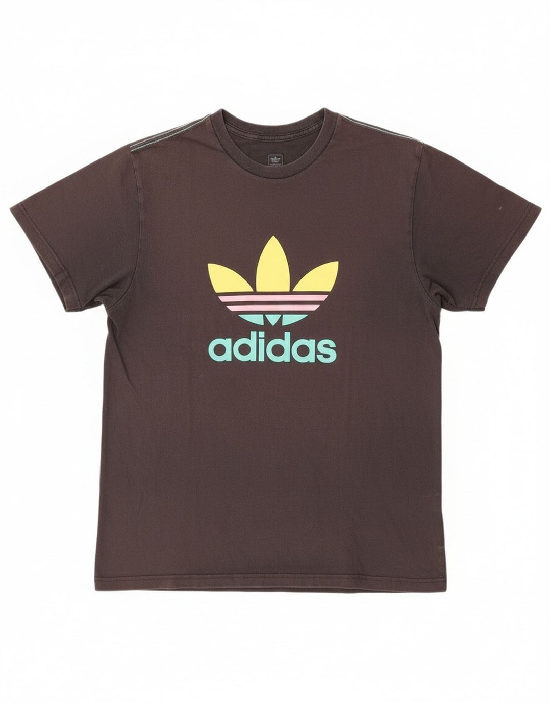 Adidas Mens Graphic T-Shirt Top Medium Black