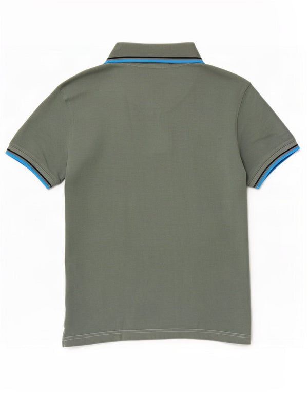 Diadora Mens Polo Shirt Small Khaki Cotton