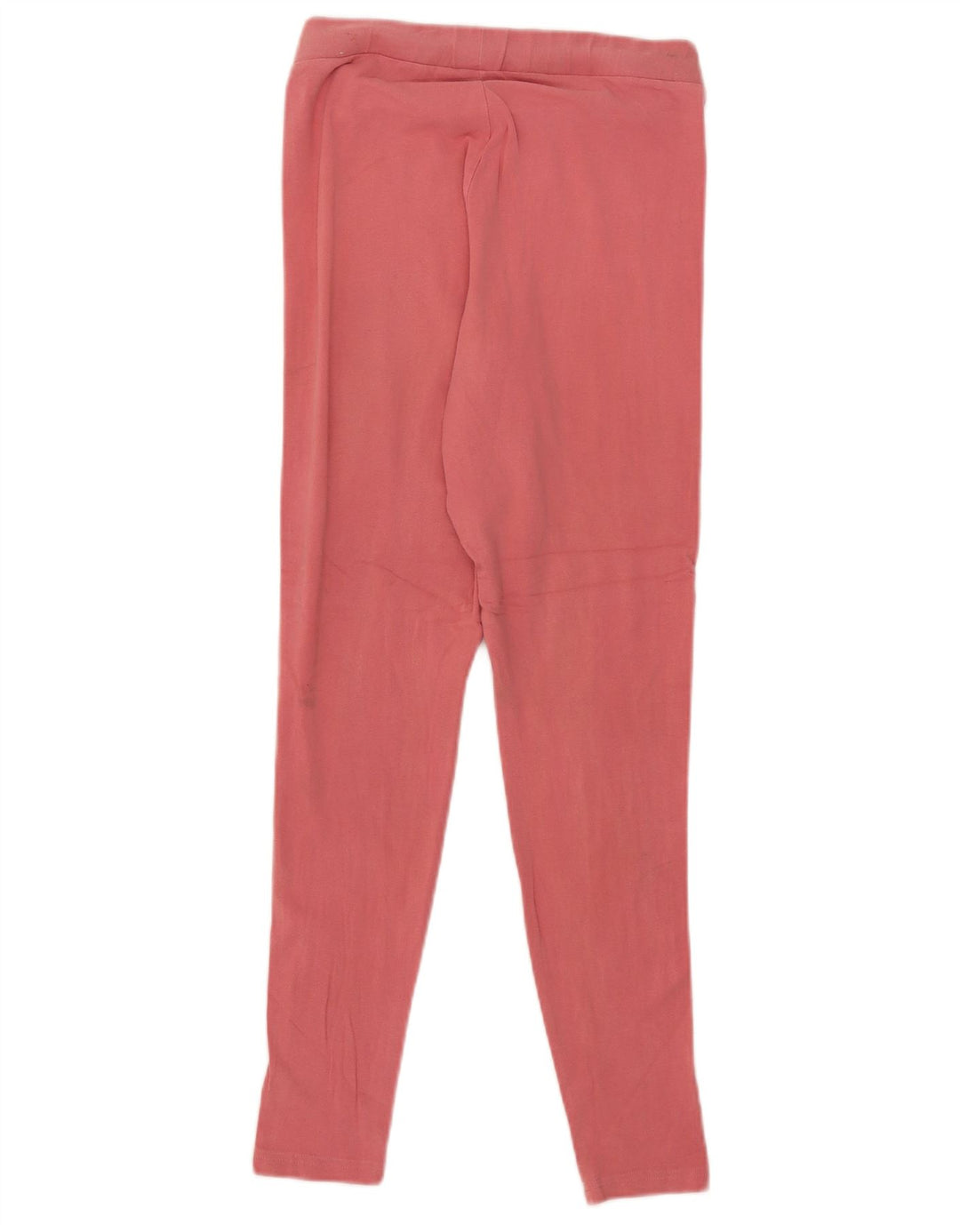 Adidas Womens Leggings UK 12 Medium Pink Cotton