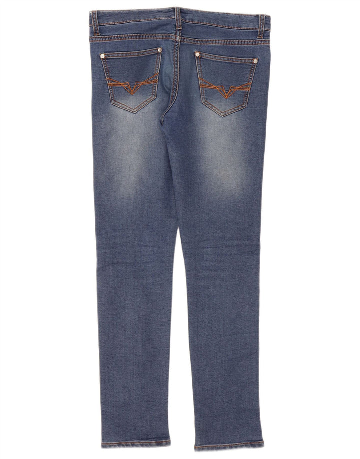 Guess Womens Slim Jeans UK 12 Medium W30 L28 Blue Cotton