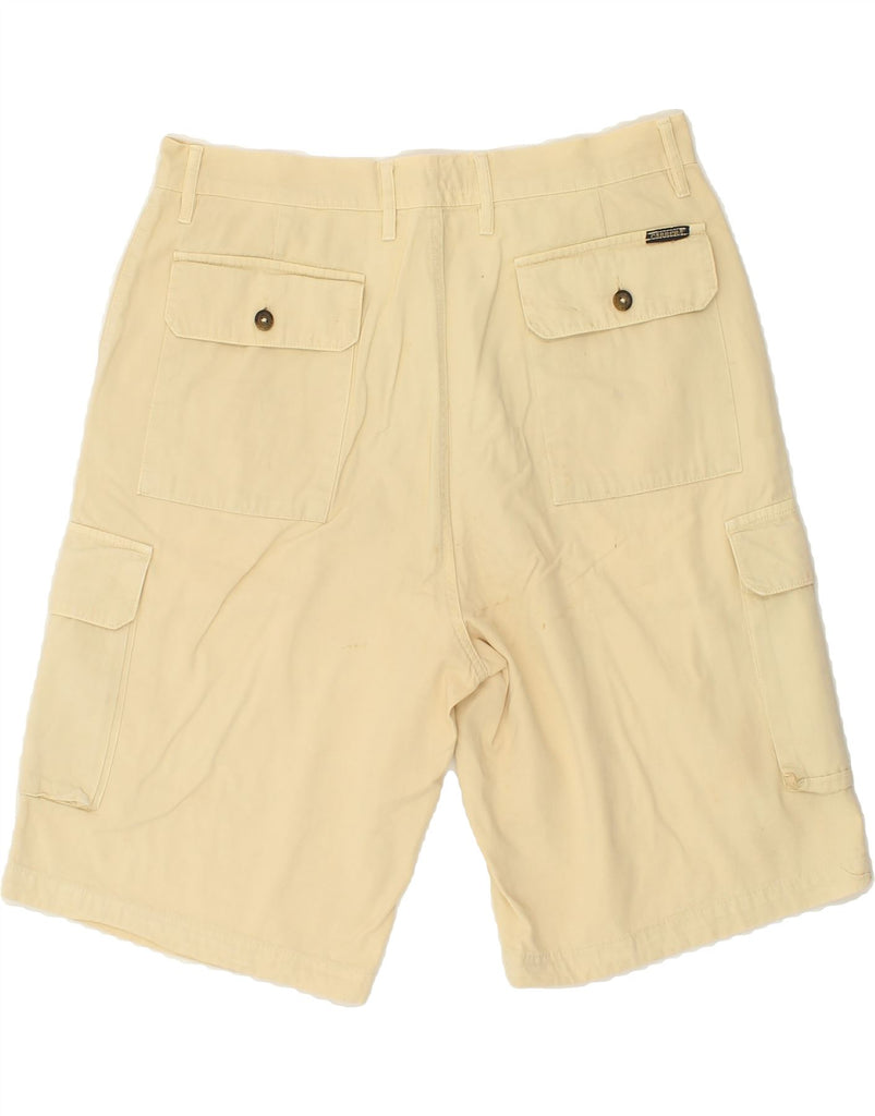 CARRERA Mens Cargo Shorts IT 50 Large W34 Beige Cotton Vintage Carrera and Second-Hand Carrera from Messina Hembry 