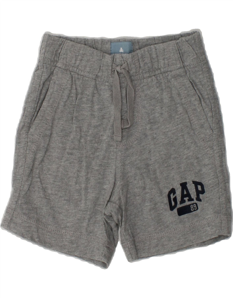 GAP Baby Boys Sport Shorts 6-9 Months Grey Cotton | Vintage Gap | Thrift | Second-Hand Gap | Used Clothing | Messina Hembry 