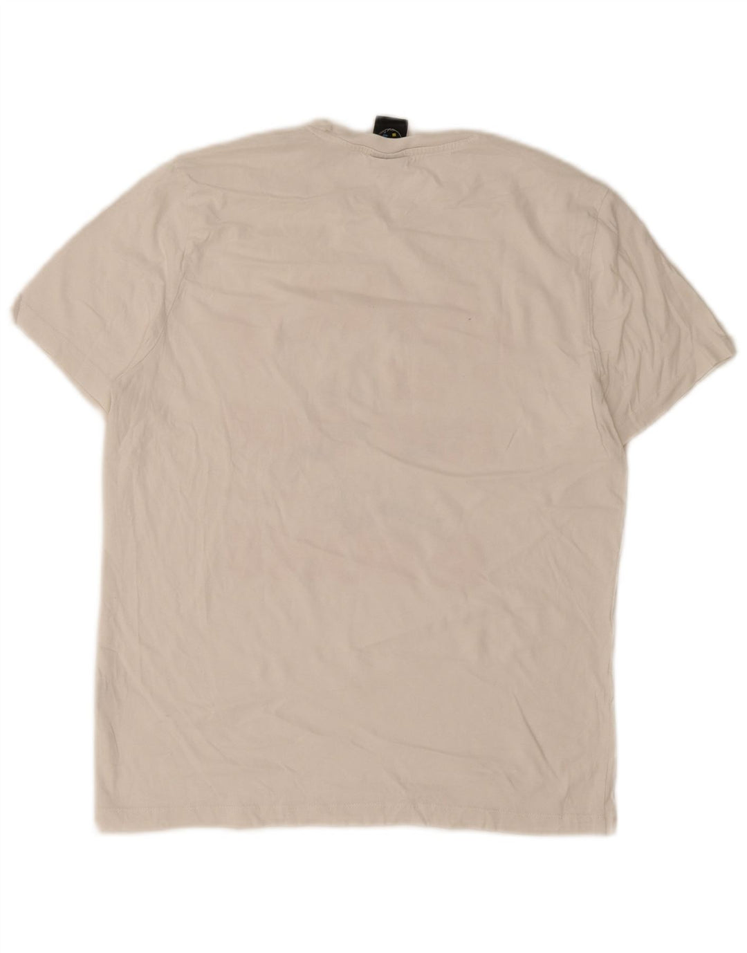 Maui and Sons Mens Graphic T-Shirt Top Medium White Cotton