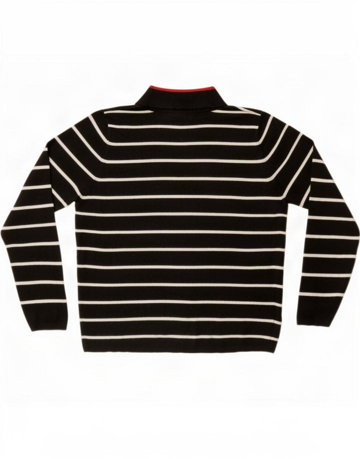 Marks & Spencer Womens Turtle Neck Jumper Sweater UK 14 Medium Black