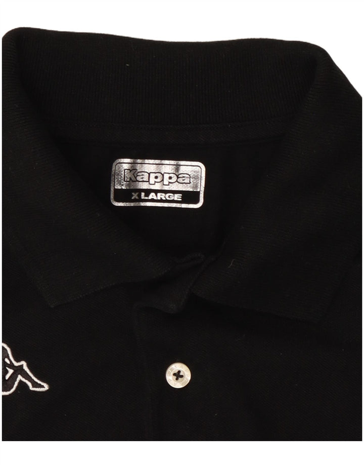 KAPPA Mens Polo Shirt XL Black