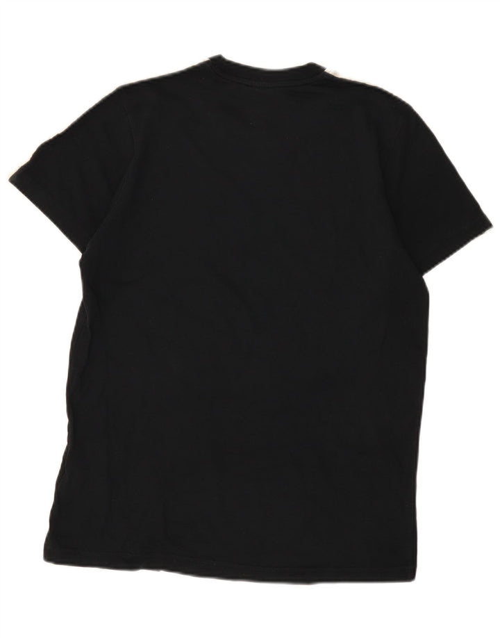 Adidas Mens Graphic T-Shirt Top Small Black Cotton