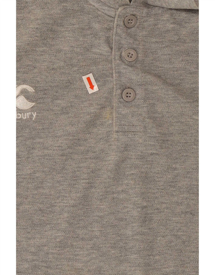 Canterbury Mens Polo Shirt Large Grey