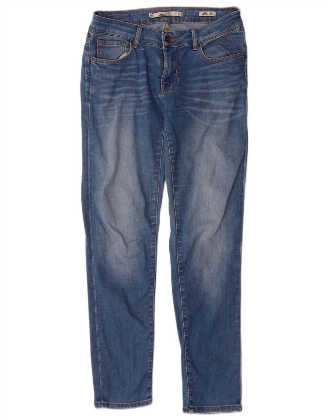 Zara Womens Slim Jeans EU 34 2XS W24 L27 Blue