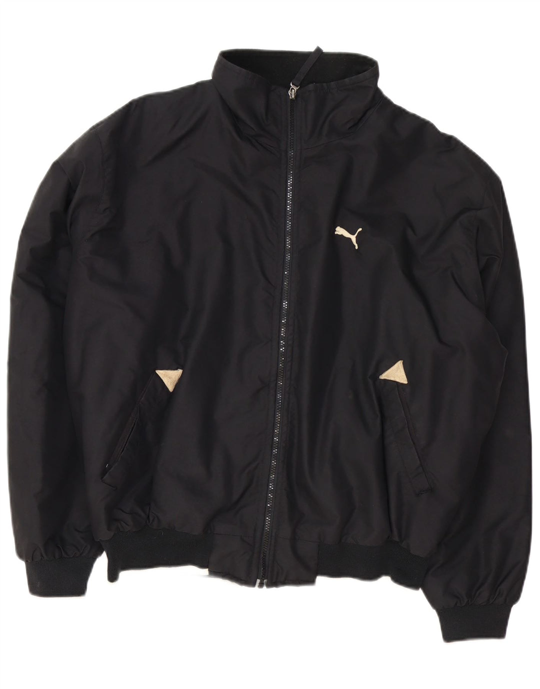 Puma Mens Loose Fit Bomber Jacket UK 38 Medium Black