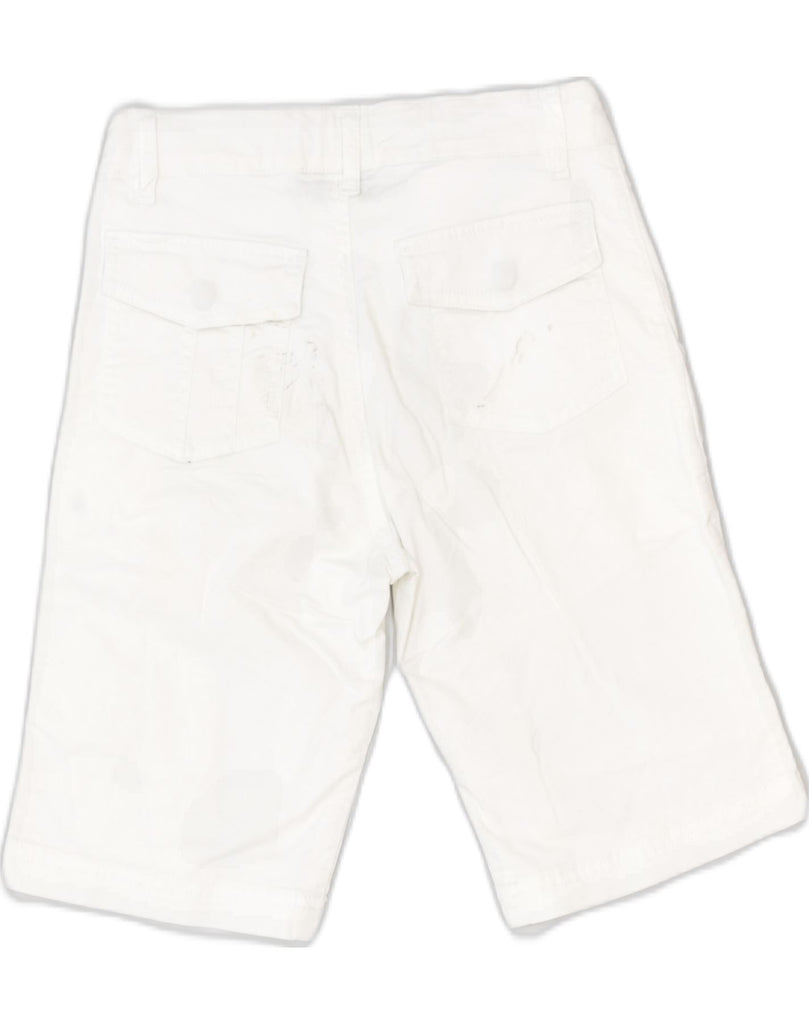 GEOX Boys Casual Shorts 5-6 Years W24 White Cotton | Vintage Geox | Thrift | Second-Hand Geox | Used Clothing | Messina Hembry 