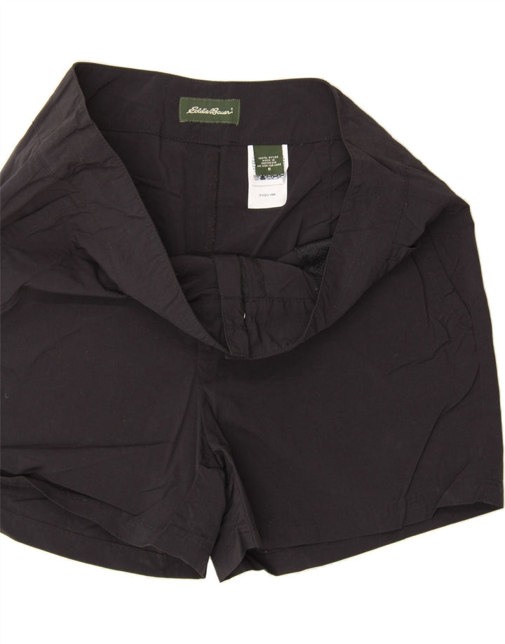 EDDIE BAUER Womens Chino Shorts US 8 Medium W30  Black Nylon Vintage Eddie Bauer and Second-Hand Eddie Bauer from Messina Hembry 