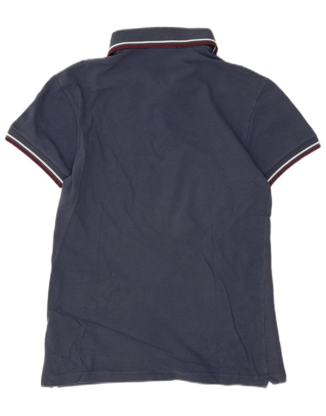FRED PERRY Mens Polo Shirt Small Navy Blue Cotton