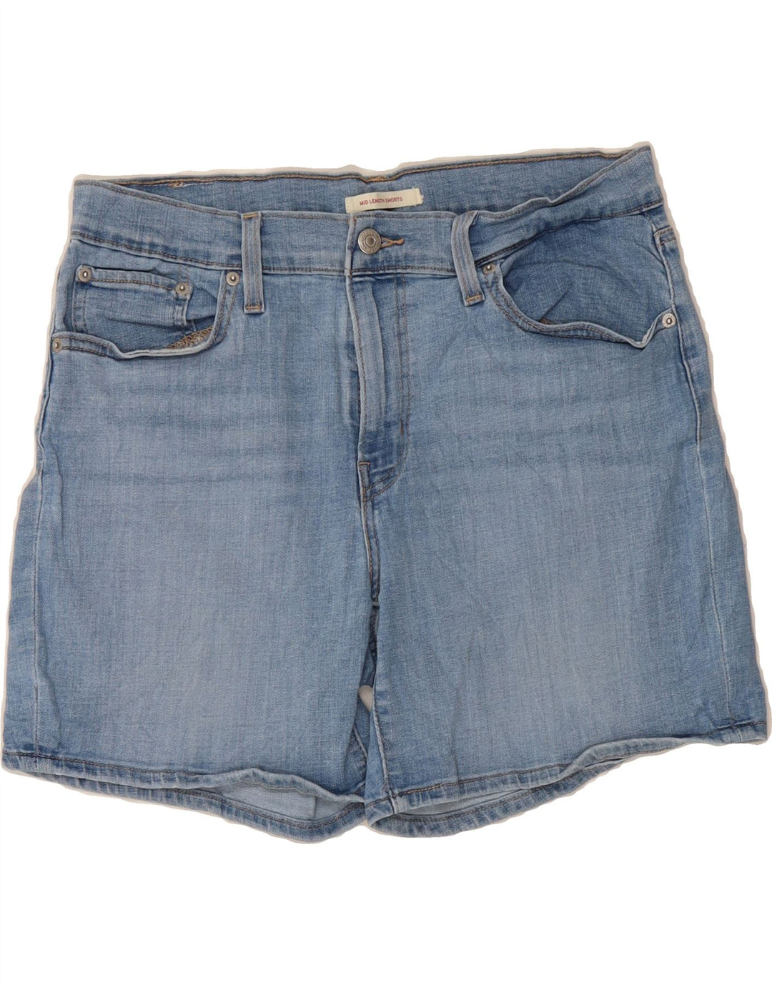 LEVI'S Womens Denim Shorts W30 Medium Blue Vintage Levi's and Second-Hand Levi's from Messina Hembry 