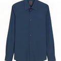 Calvin Klein Mens Slim Fit Shirt Medium Blue Cotton