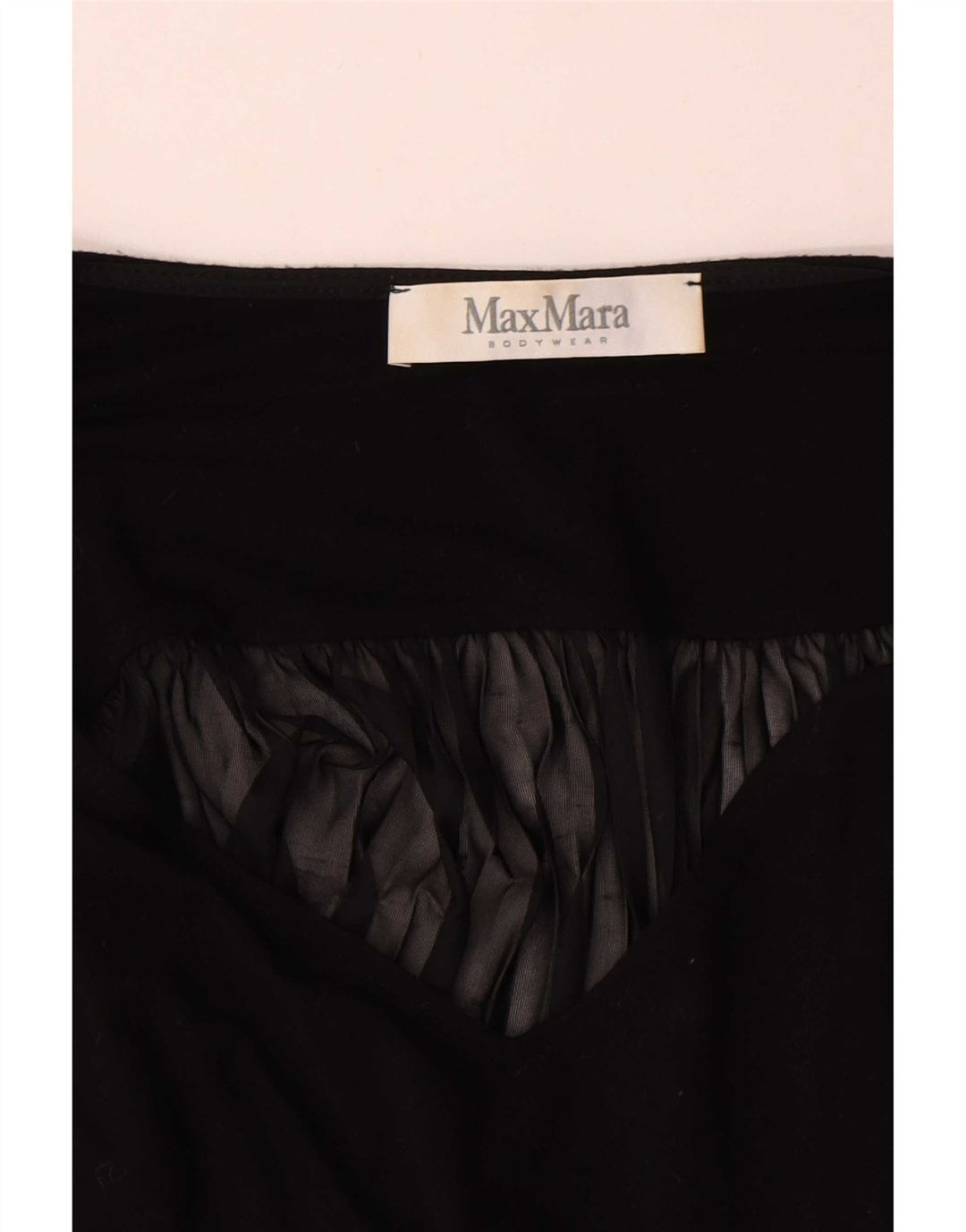 Max Mara Womens Blouse Top UK 14 Large Black