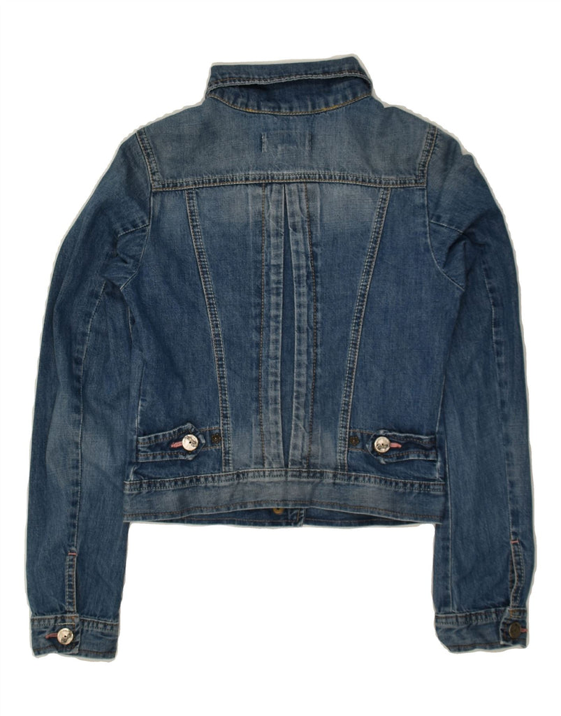 DIESEL Girls Crop Denim Jacket 9-10 Years Blue Cotton | Vintage Diesel | Thrift | Second-Hand Diesel | Used Clothing | Messina Hembry 