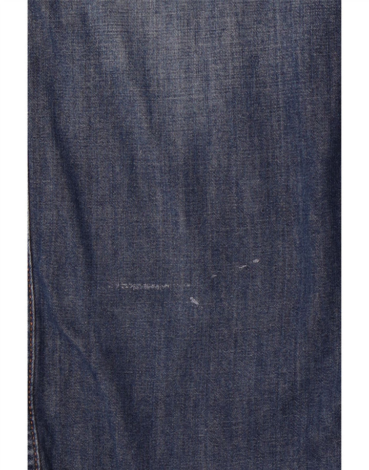 Timberland Mens Slim Fit Denim Shirt Large Blue Cotton