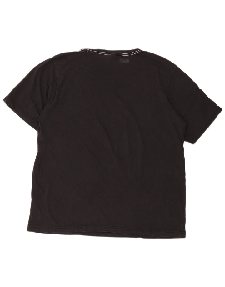 Uncle Sam Mens Graphic T-Shirt Top Large Black