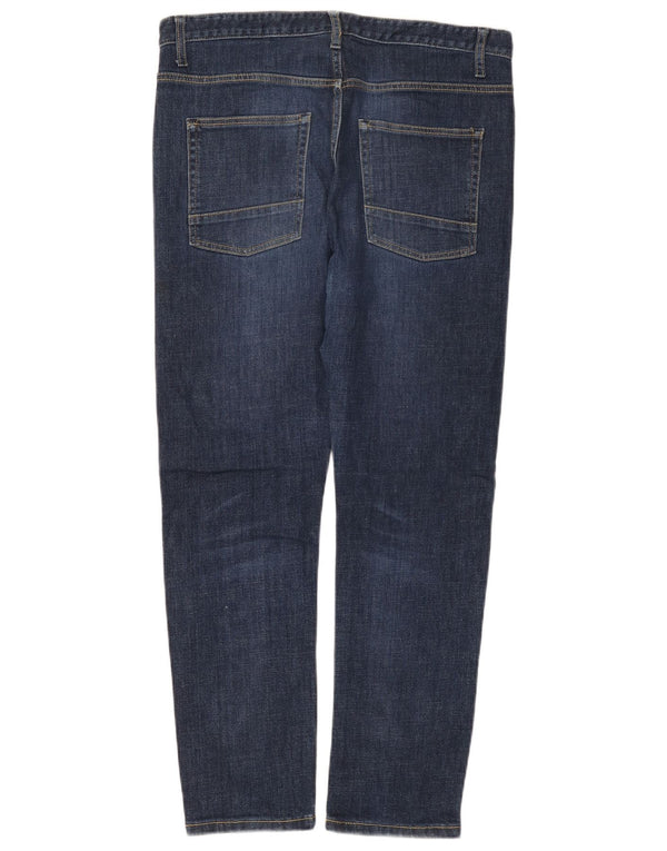 Benetton Womens Slim Jeans W34 L28 Blue