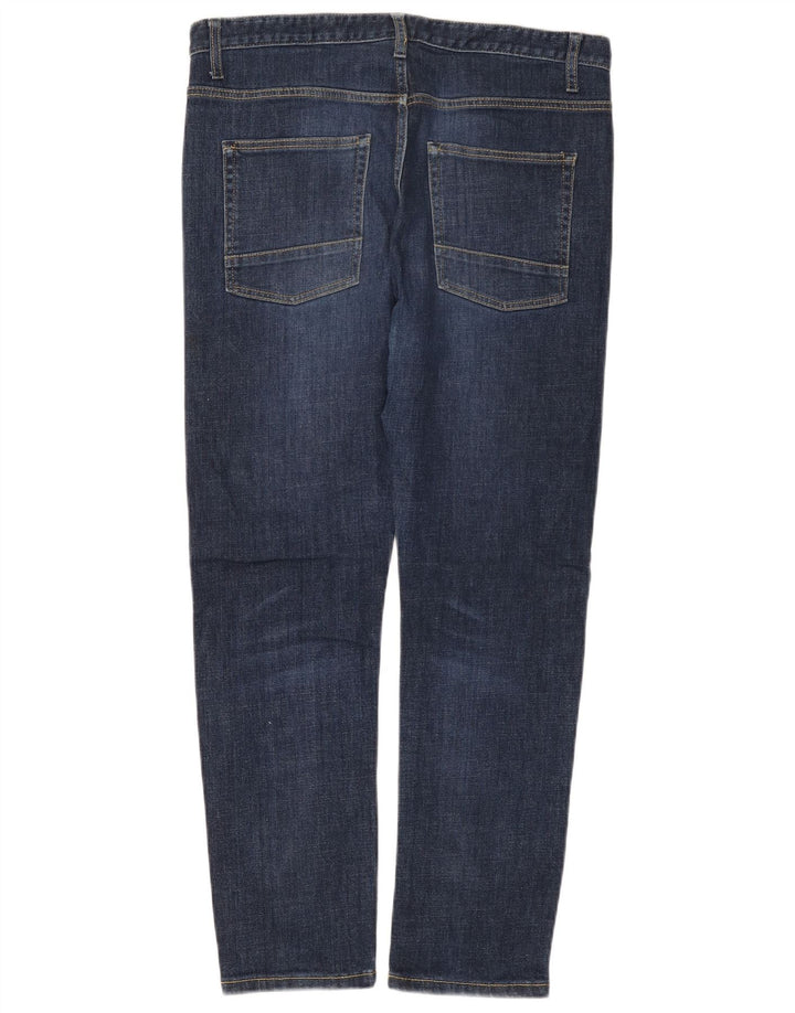 Benetton Womens Slim Jeans W34 L28 Blue