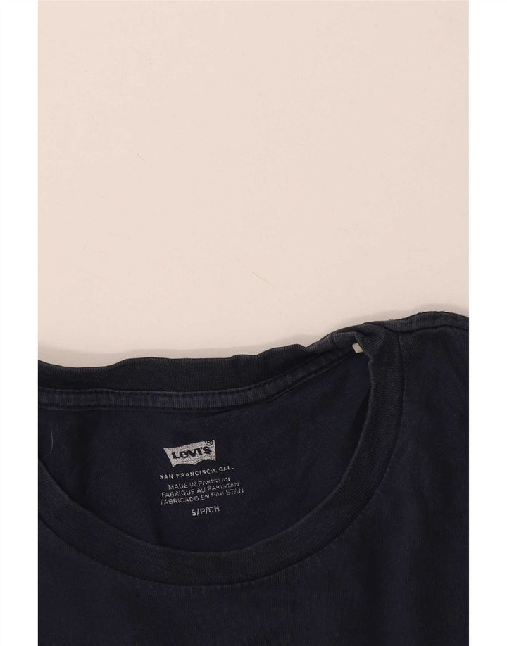 Levi's Mens Graphic T-Shirt Top Small Navy Blue