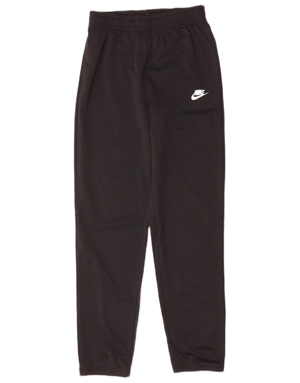 Nike Boys Tracksuit Trousers 13-14 Years XL Black Polyester