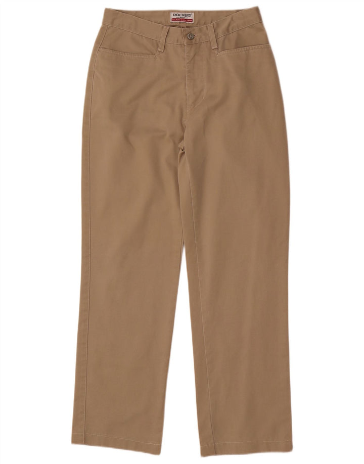 Dockers Mens Straight Casual Trousers W28 L30 Beige