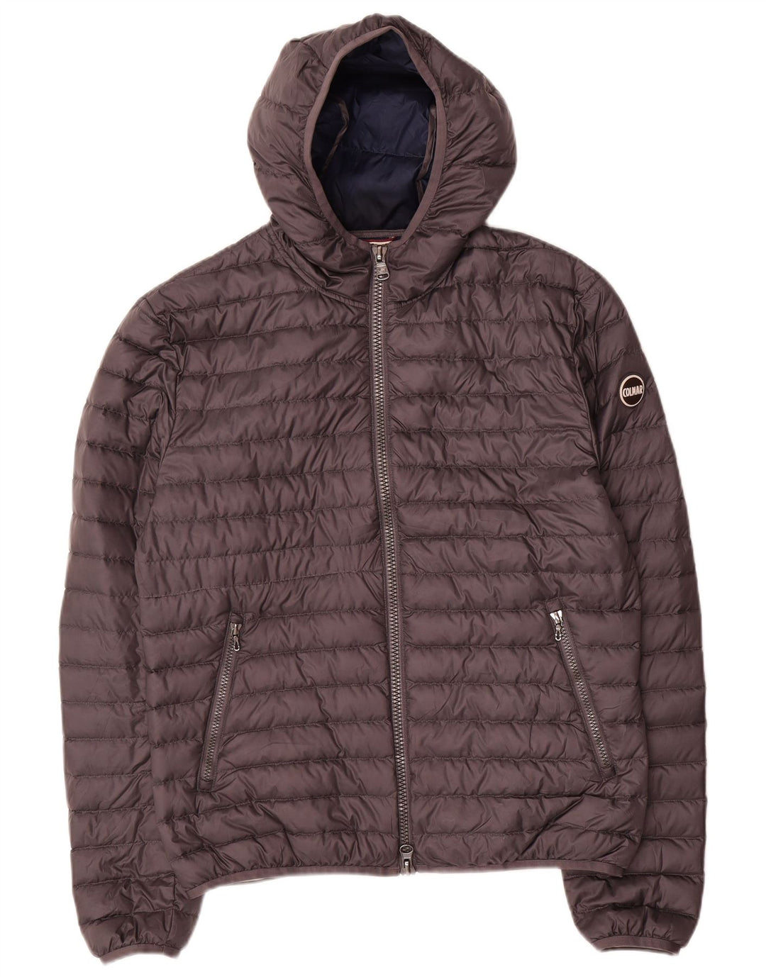 Colmar Mens Hooded Padded Jacket IT 50 Medium Grey Polyester